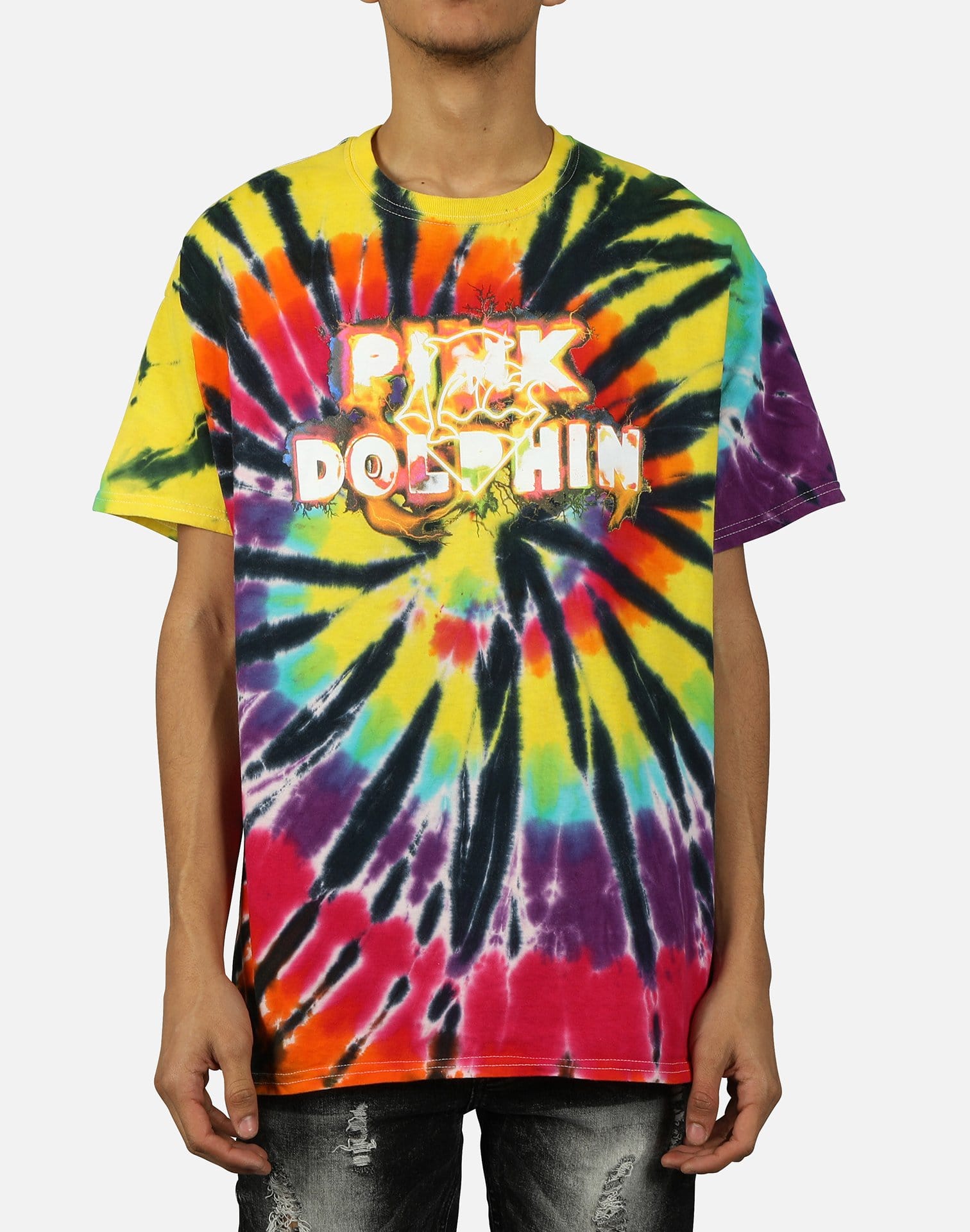 Pink Dolphin THUNDER SCRIPT TEE