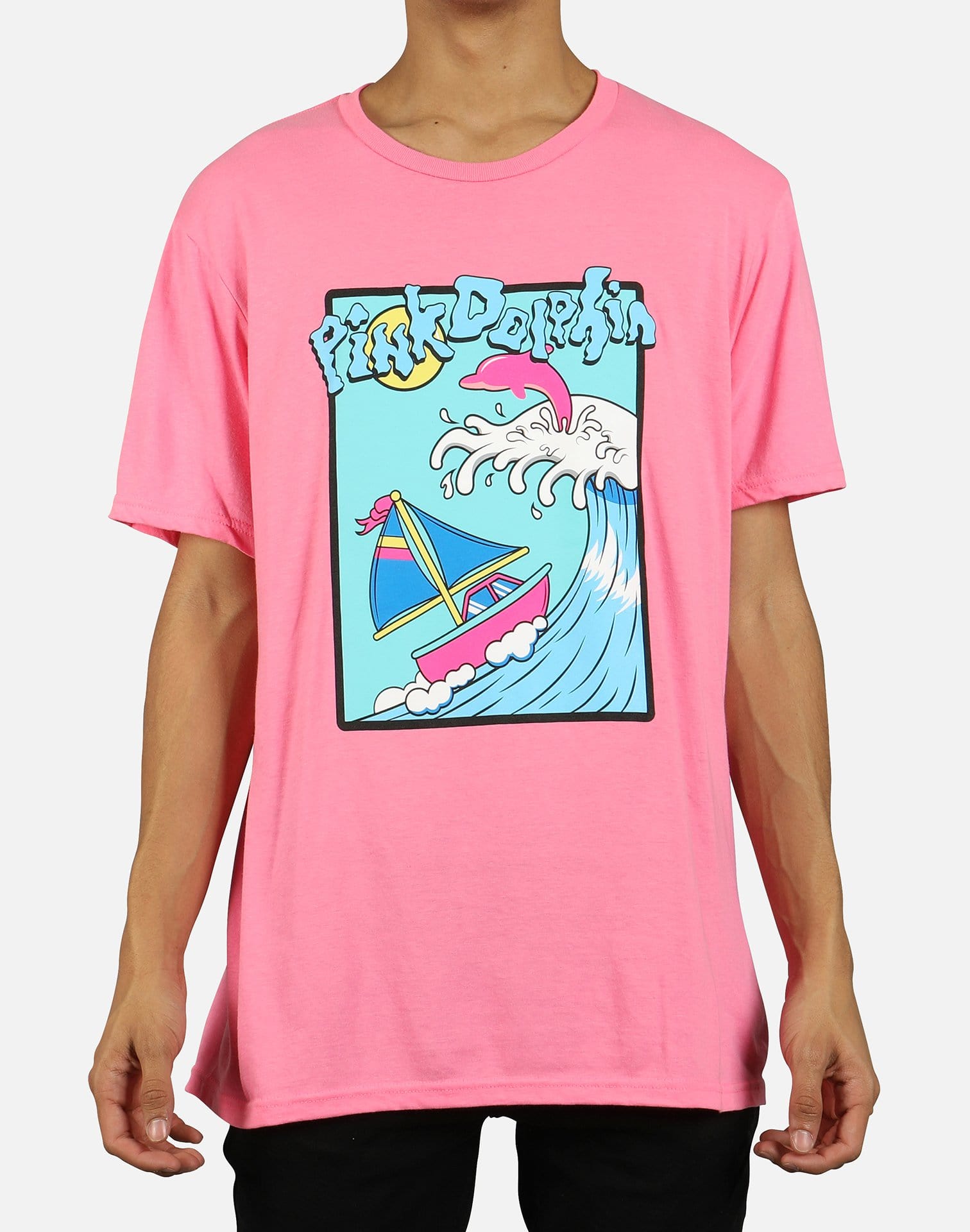 Pink Dolphin Men's Ride The Tire Tee