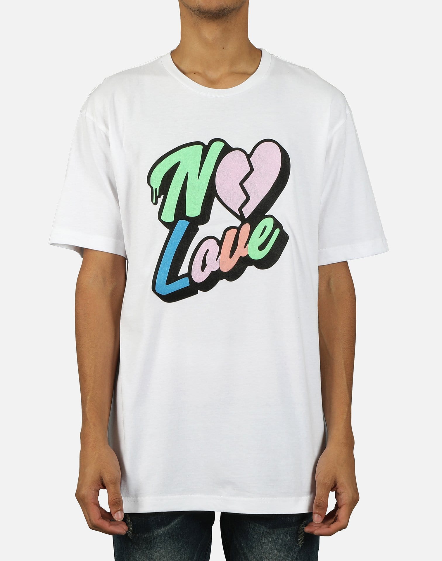 Prvte Apparel Group Inc. Men's No Love Colors Tee