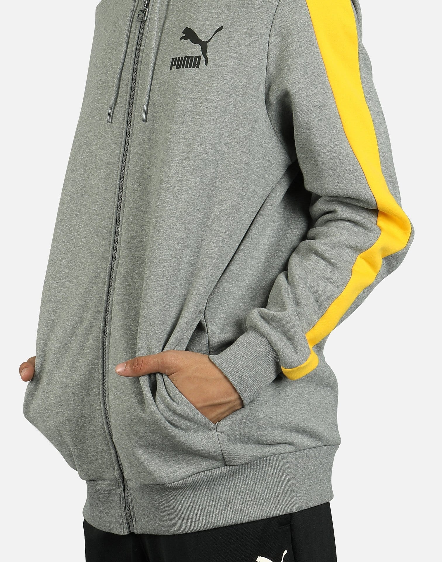PUMA Men's Classics T7 Logo Full-Zip Hoodie
