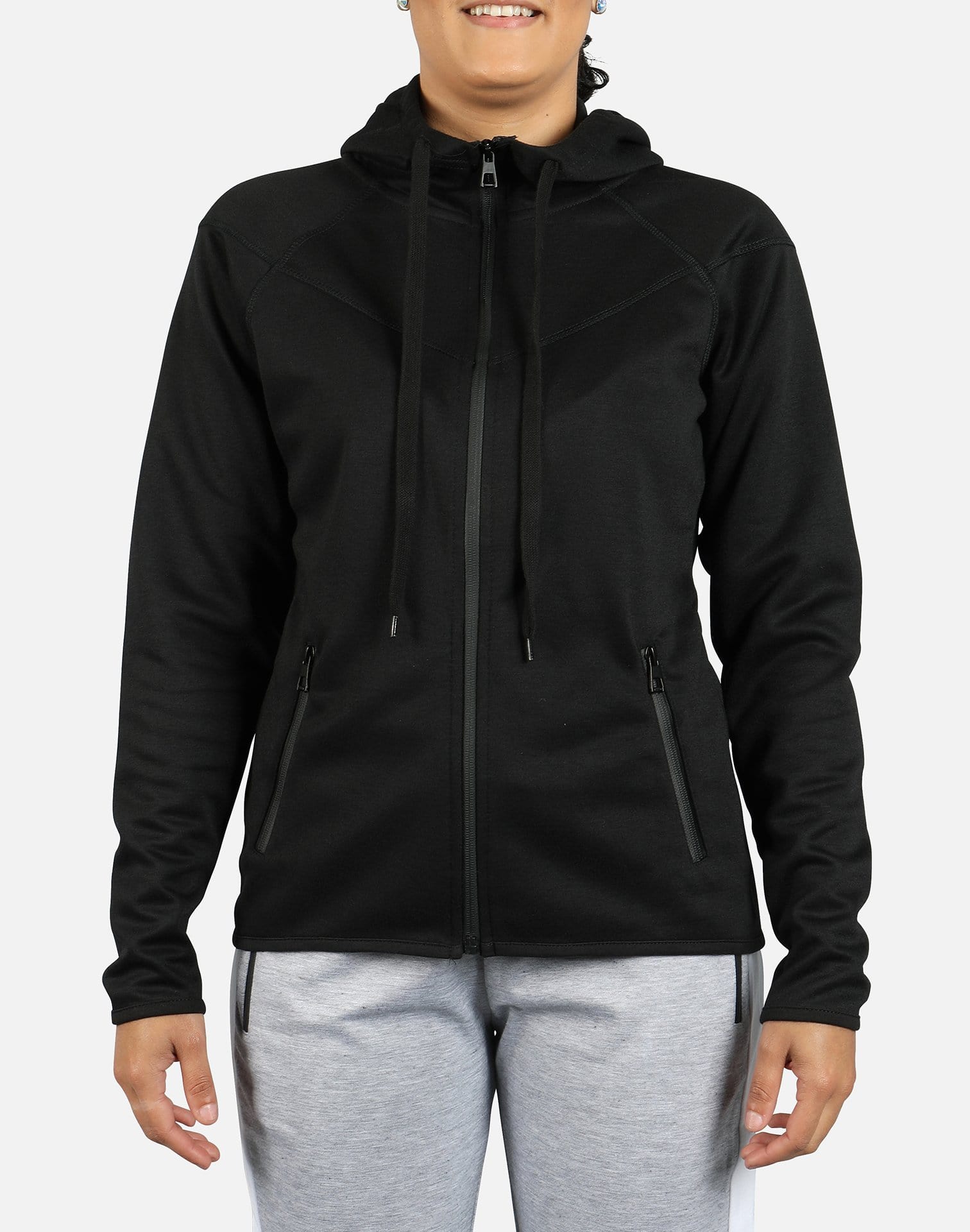 Red Fox Tech Funnel Full-Zip Hoodie
