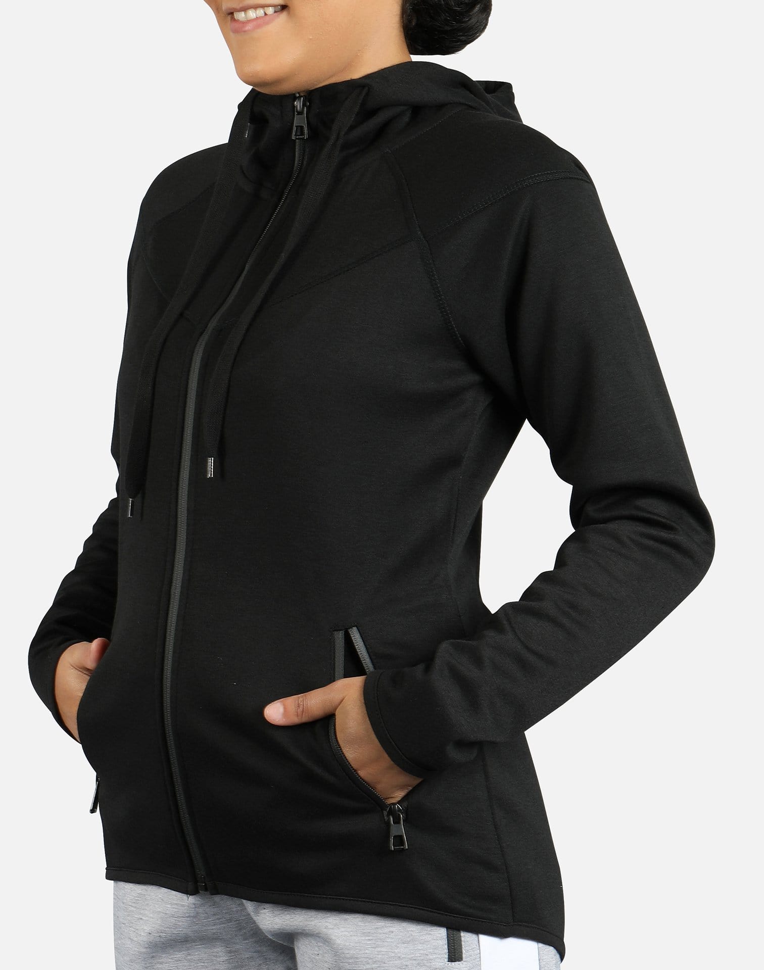 Red Fox Tech Funnel Full-Zip Hoodie