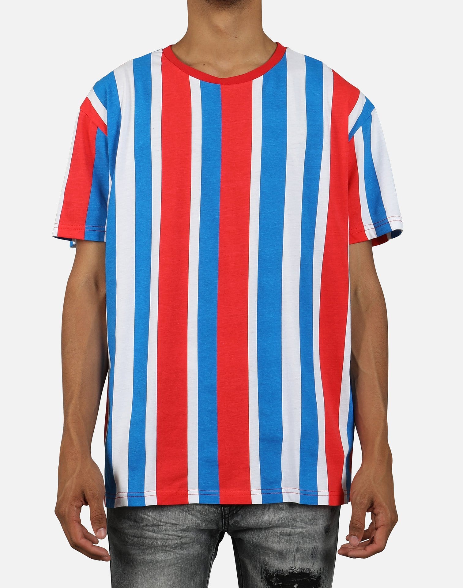 Ross Henderson Development Group Men's Big Vertical Stripe Tee