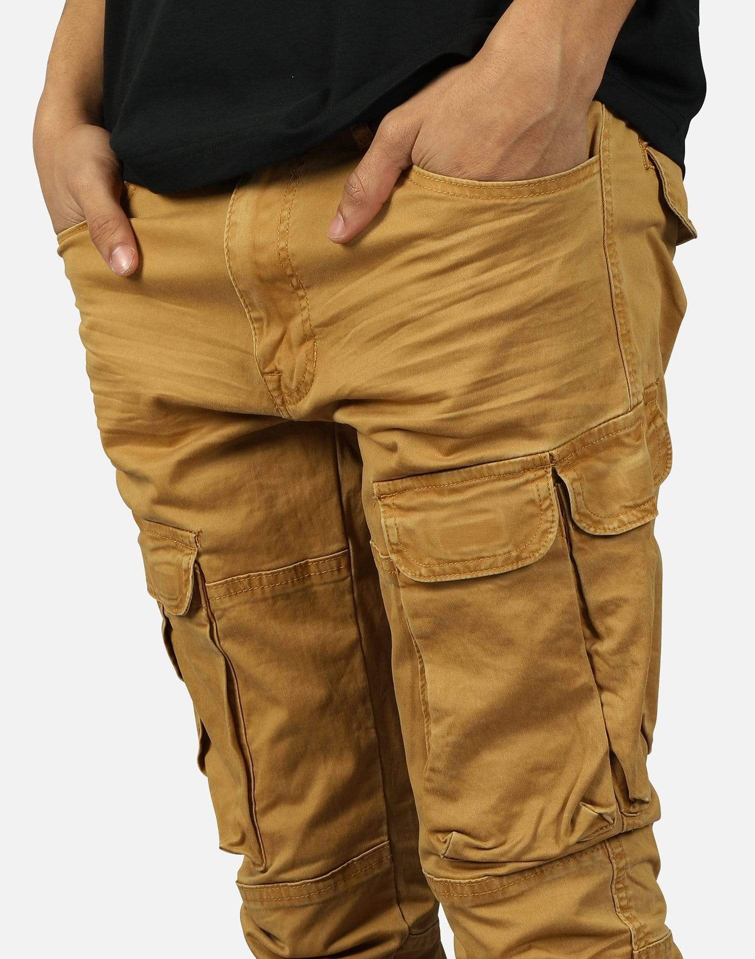 Smoke Rise SLIM TWILL CARGO PANTS