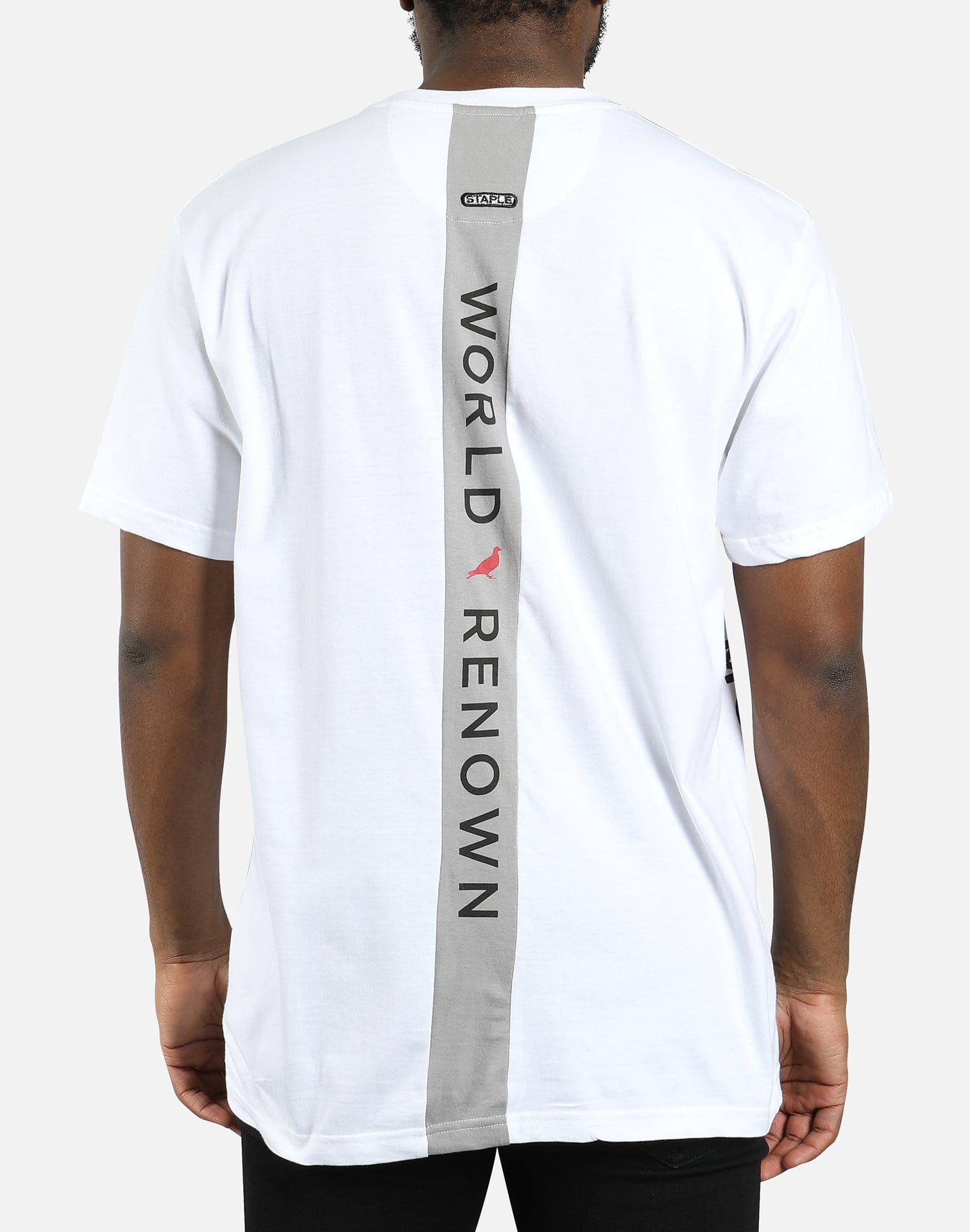 Staple Grid Stripe SMU Tee