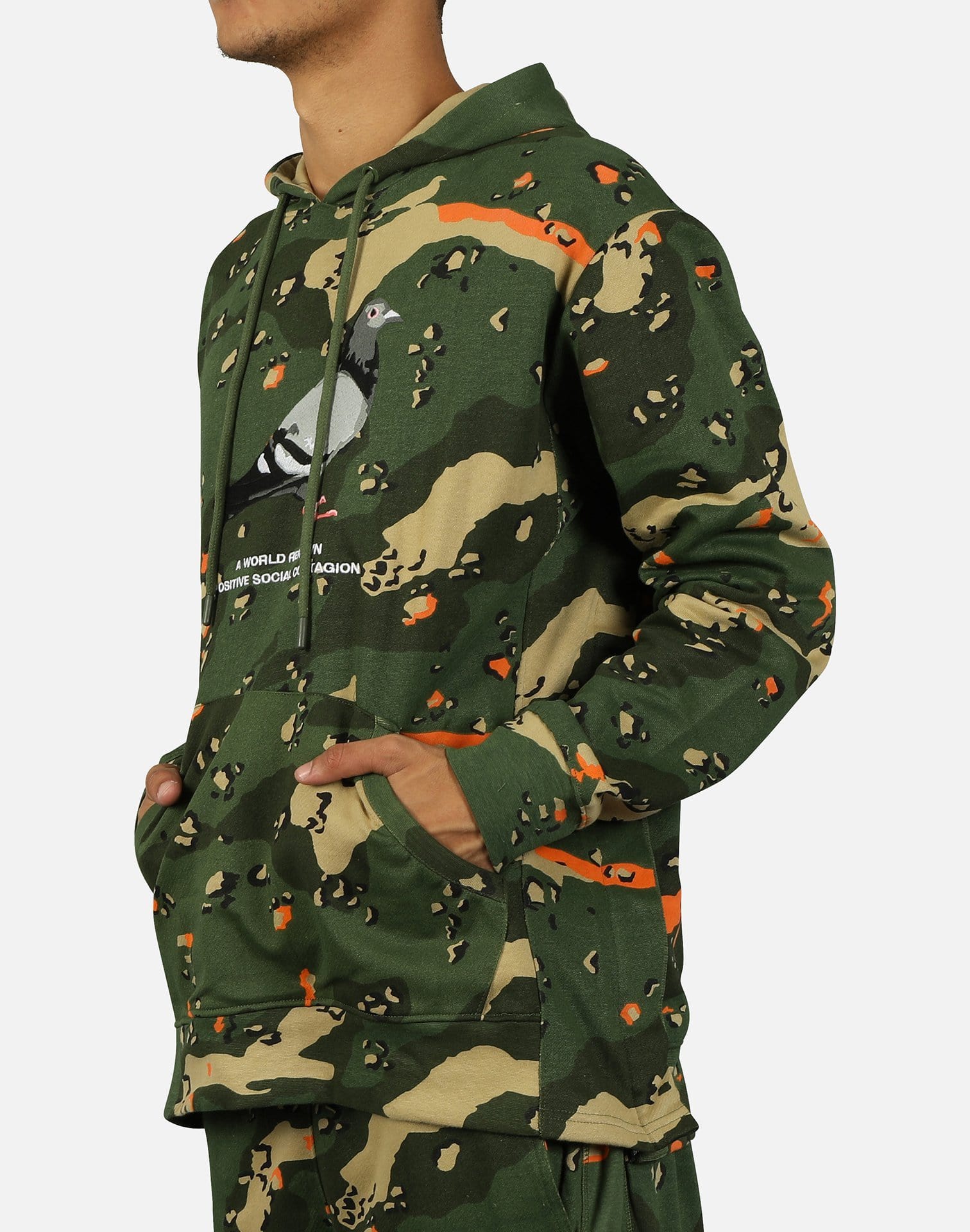 Staple Men's Pigeon Side-Zip Hoodie