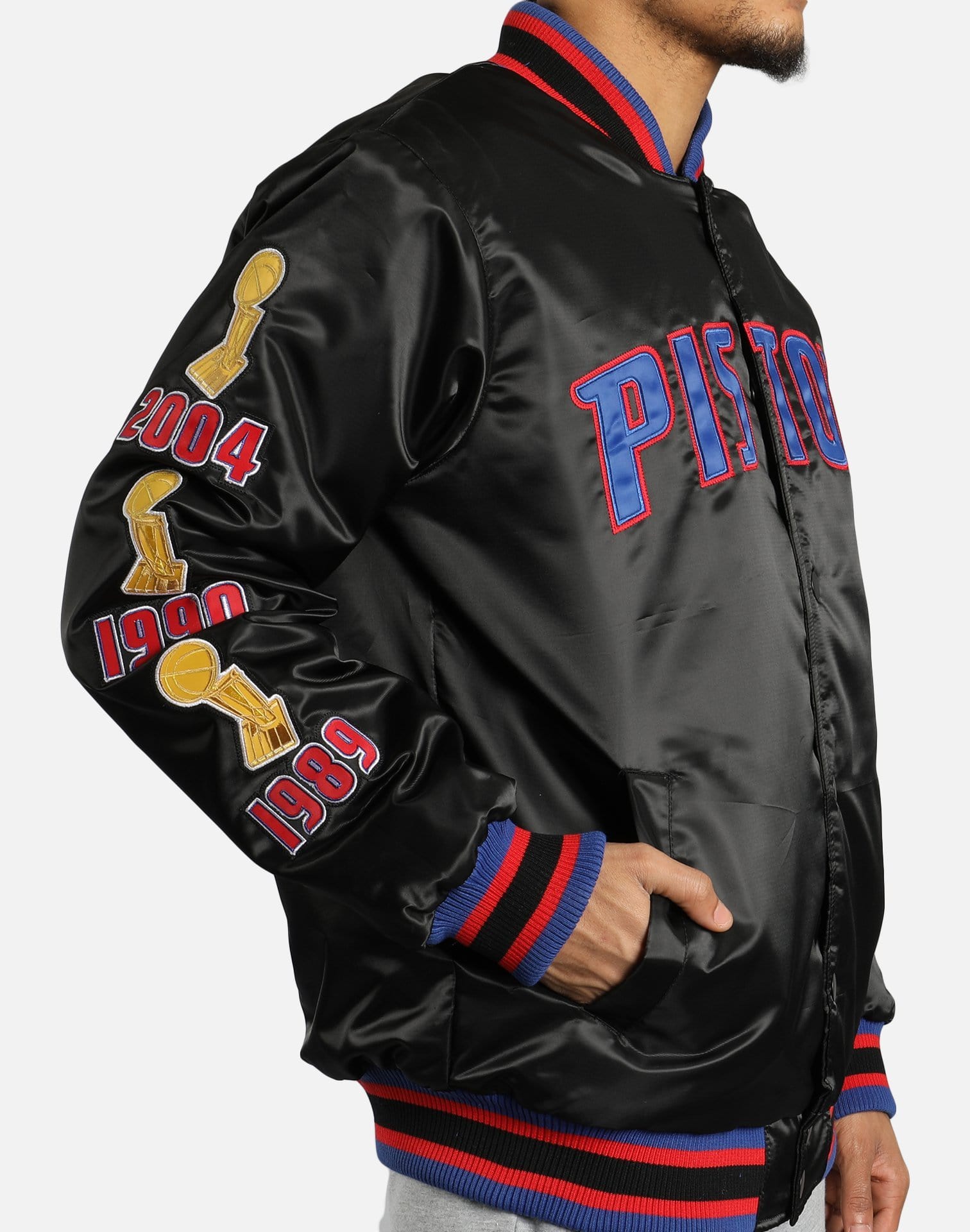 Starter Detroit Pistons Final Satin Jacket