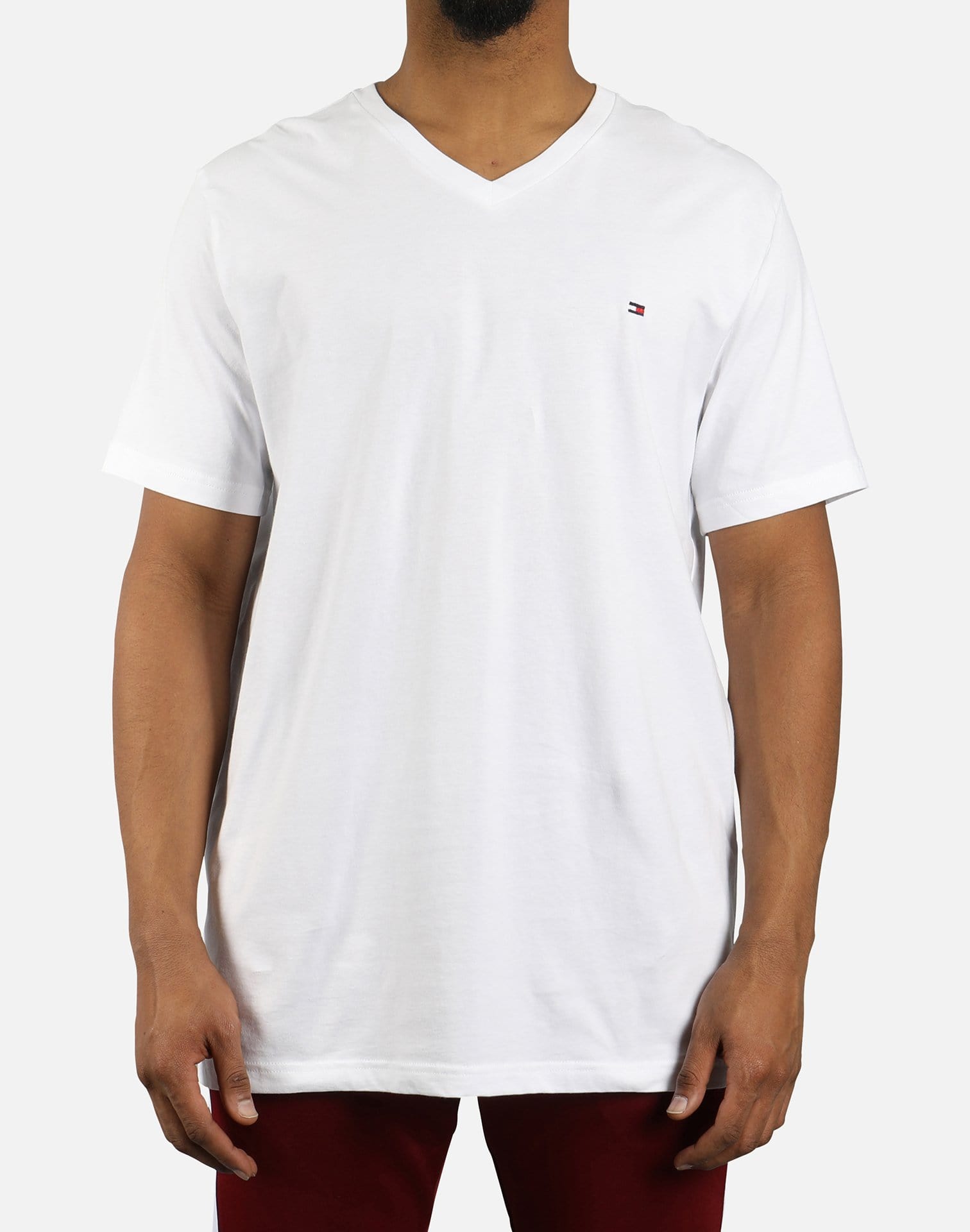 Tommy Hilfiger Core Flag V-Neck Tee
