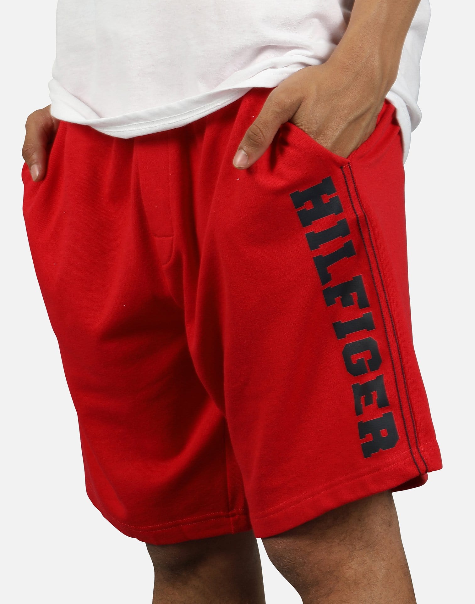 Tommy Hilfiger Men's Logo Graphic Fleece Shorts