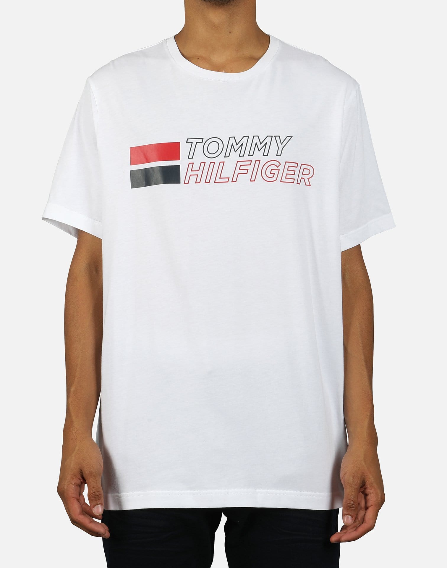 Tommy Hilfiger Men's Retro Logo Tee