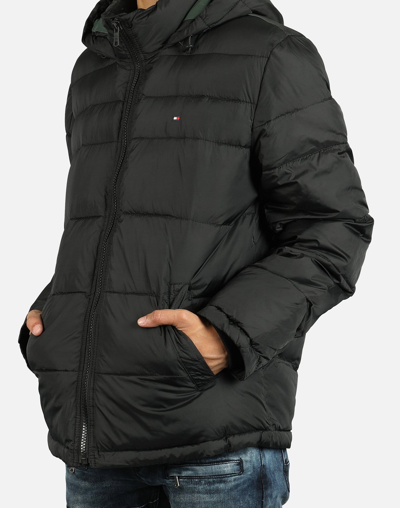Tommy Hilfiger Men's Hooded Puffer Jacket