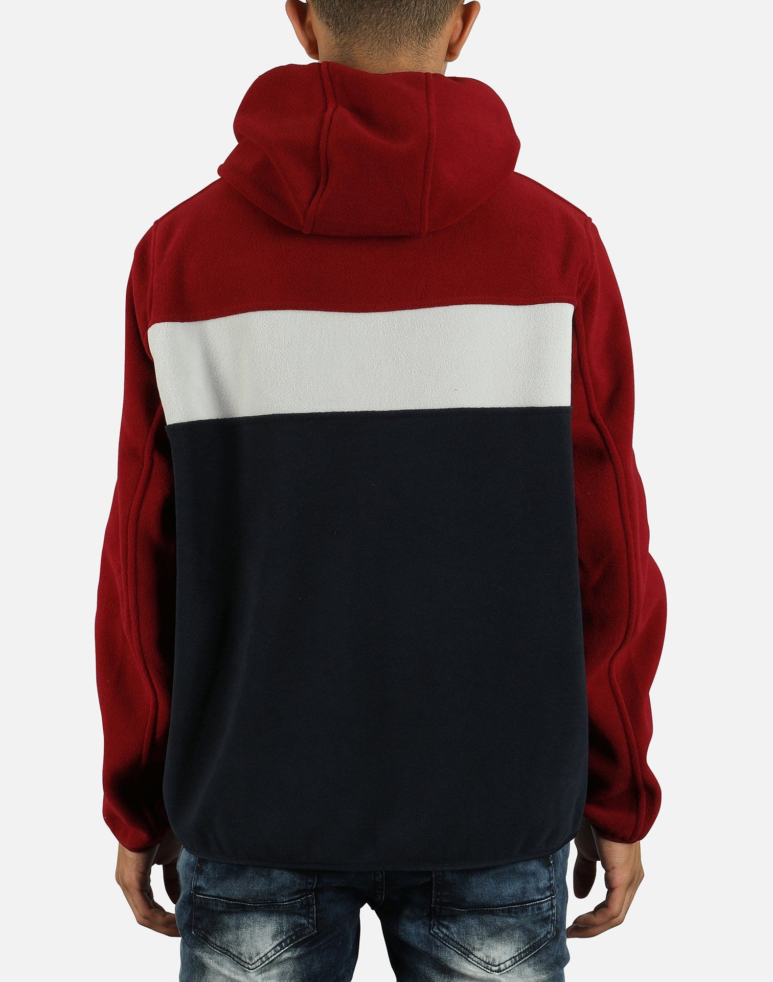 Tommy Hilfiger Men's Colorblock Fleece Full-Zip Hoodie