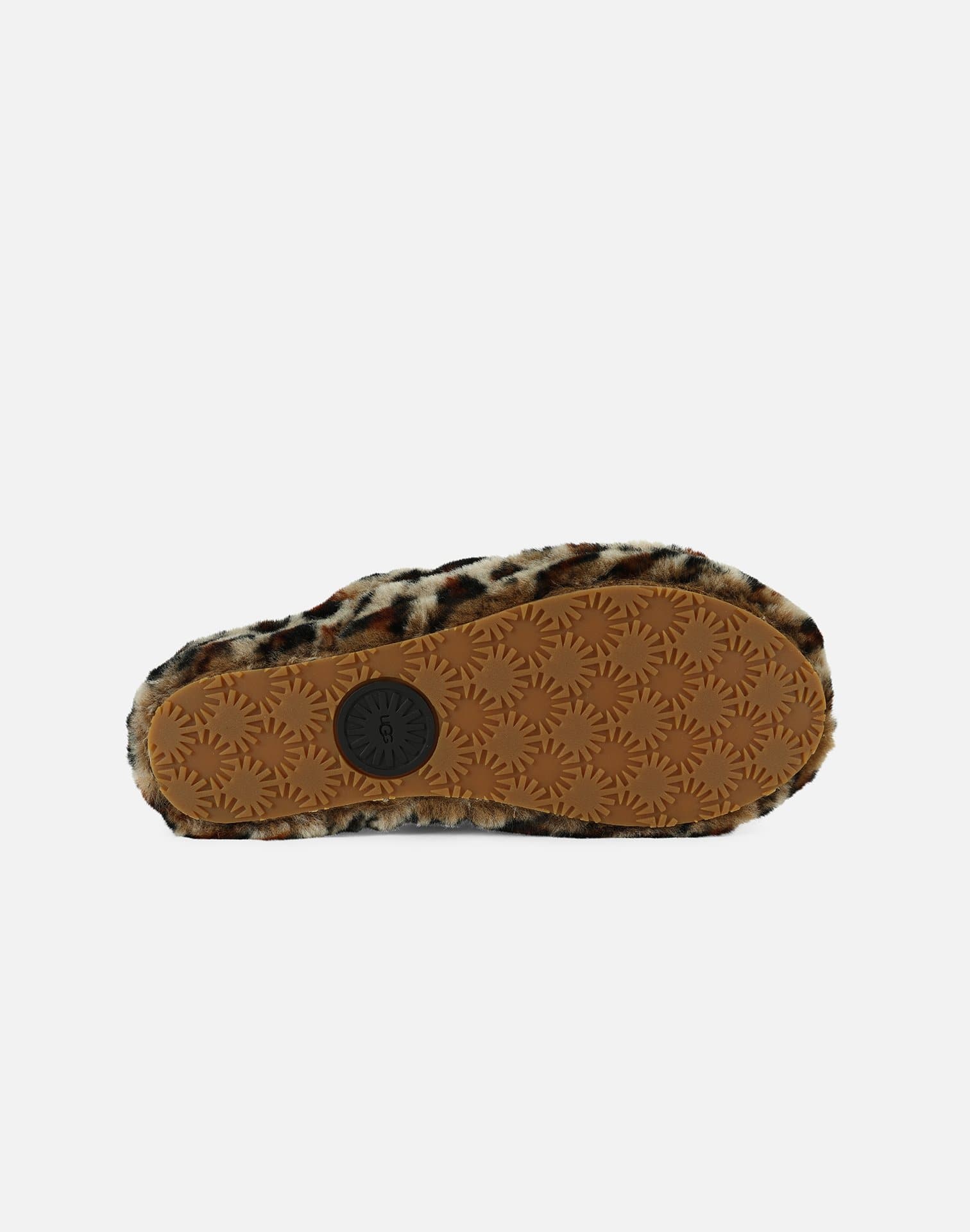 UGG Women's Fluff Yeah Logo Slides