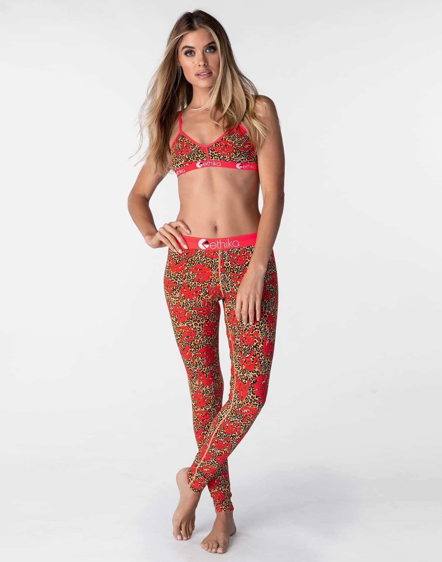 Ethika Women's Leopard Leggings