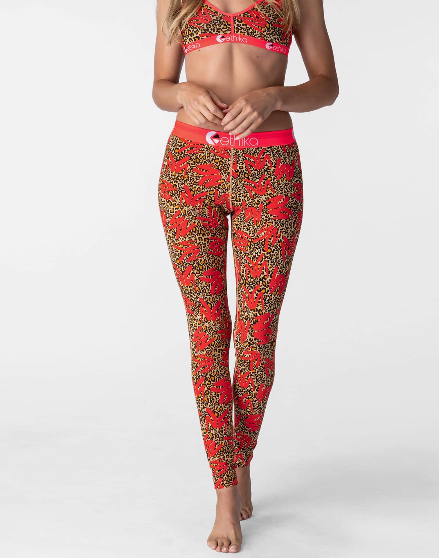 Ethika Women's Leopard Leggings