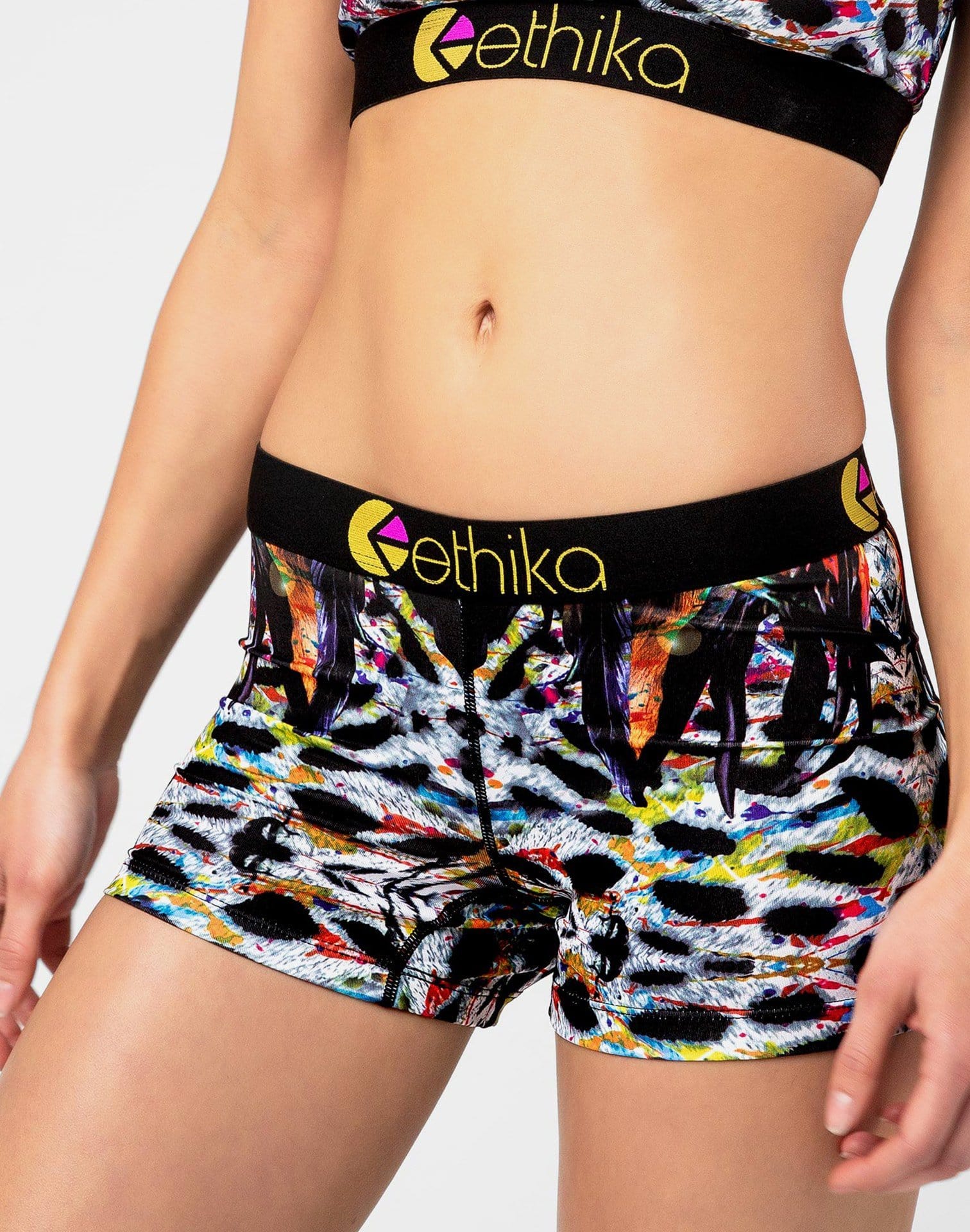 Ethika Women's Native Jaguar Boy Shorts