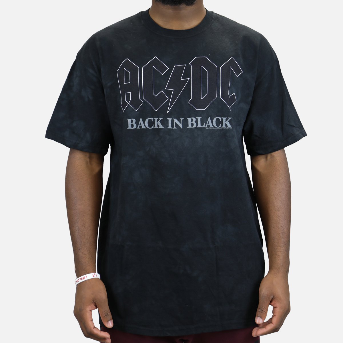 Liquid Blue AC/DC Back In Black Tee (Black)
