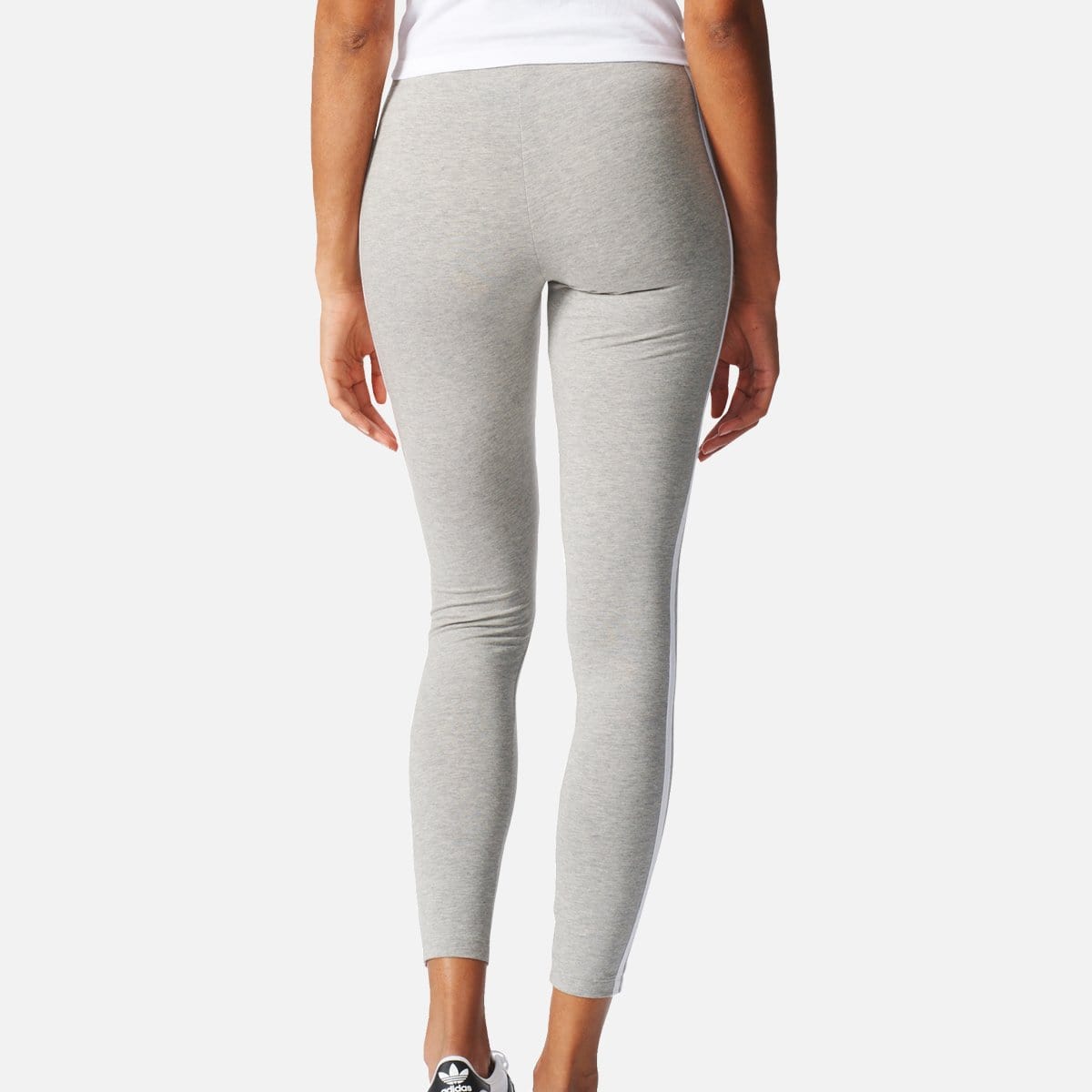 RUVilla.com is where to buy the adidas 3-Stripes Leggings (Medium Grey Heather)!