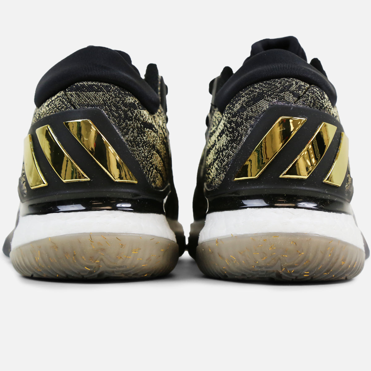 adidas Crazylight Boost Low (Black/Gold-Running White)