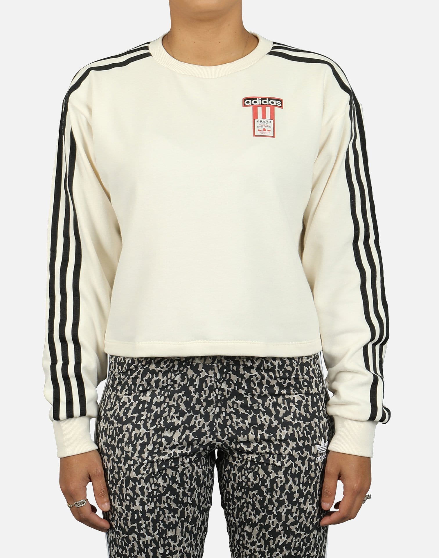 adidas Women's Adibreak Terry Logo Sweatshirt