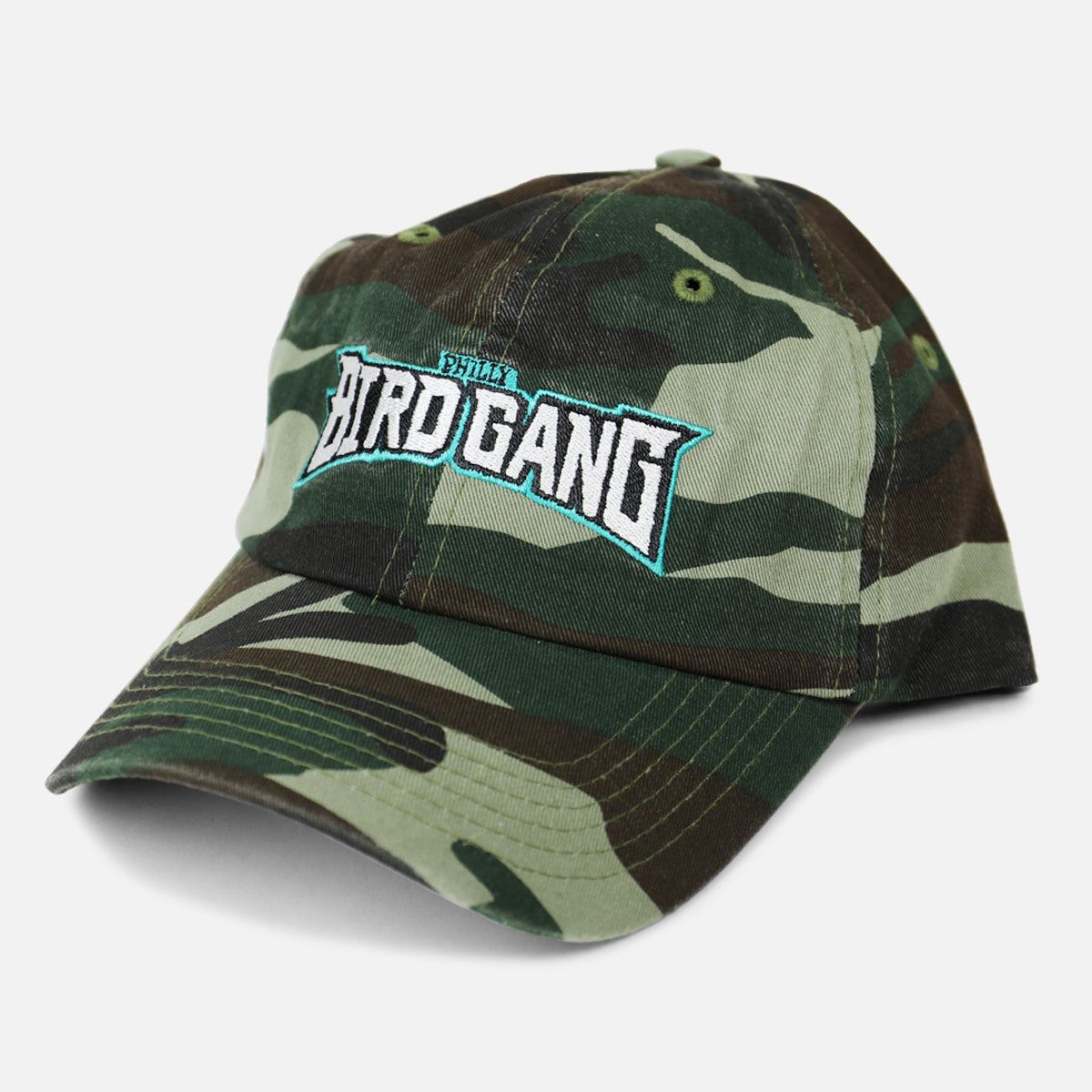 Any Memes Philadelphia Eagles Bird Gang Camo Dad Hat (Camo)