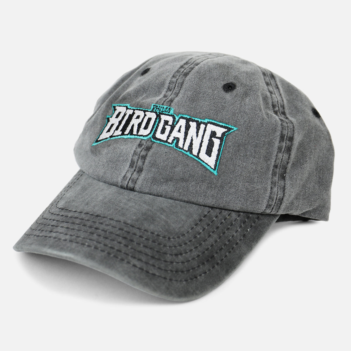 Any Memes Philadelphia Eagles Bird Gang Dad Hat (Grey Pigment)