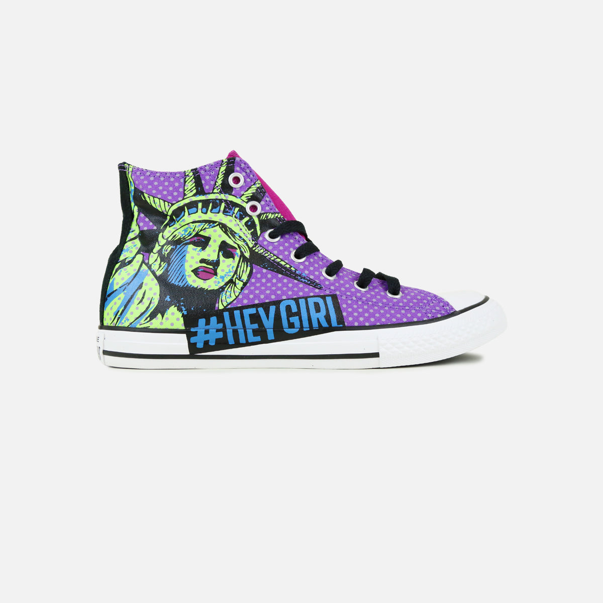 Converse Chuck Taylor Hi Slip On Grade-School (Pink Sapphire)