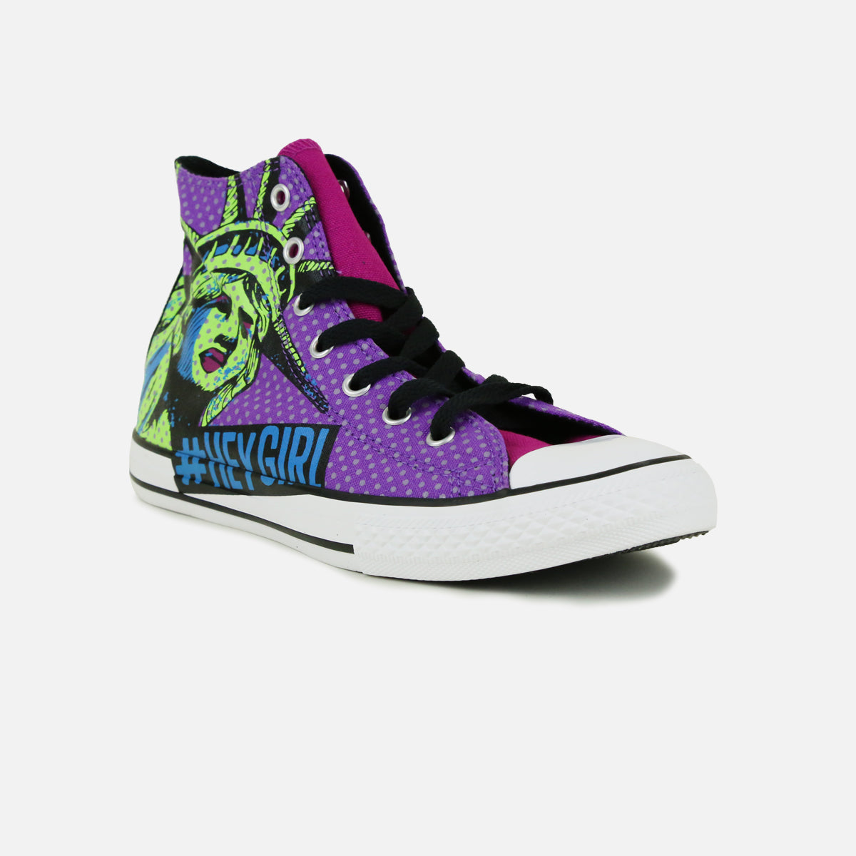 Converse Chuck Taylor Hi Slip On Grade-School (Pink Sapphire)