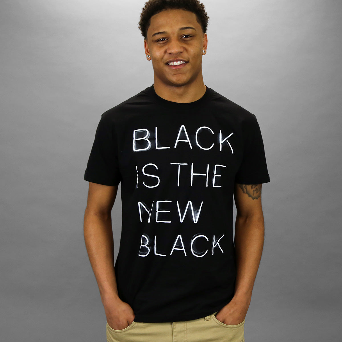Get Fame Black Is The New Black Tee (Black)