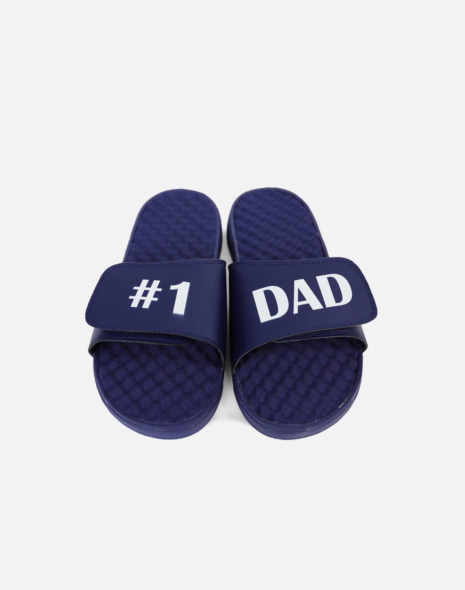 ISlide #1 Dad Slides (Navy/White)