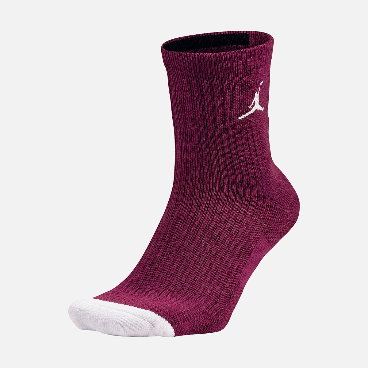 Jordan Air Jordan 6 Retro Crew Sock (New Maroon/White-Black)
