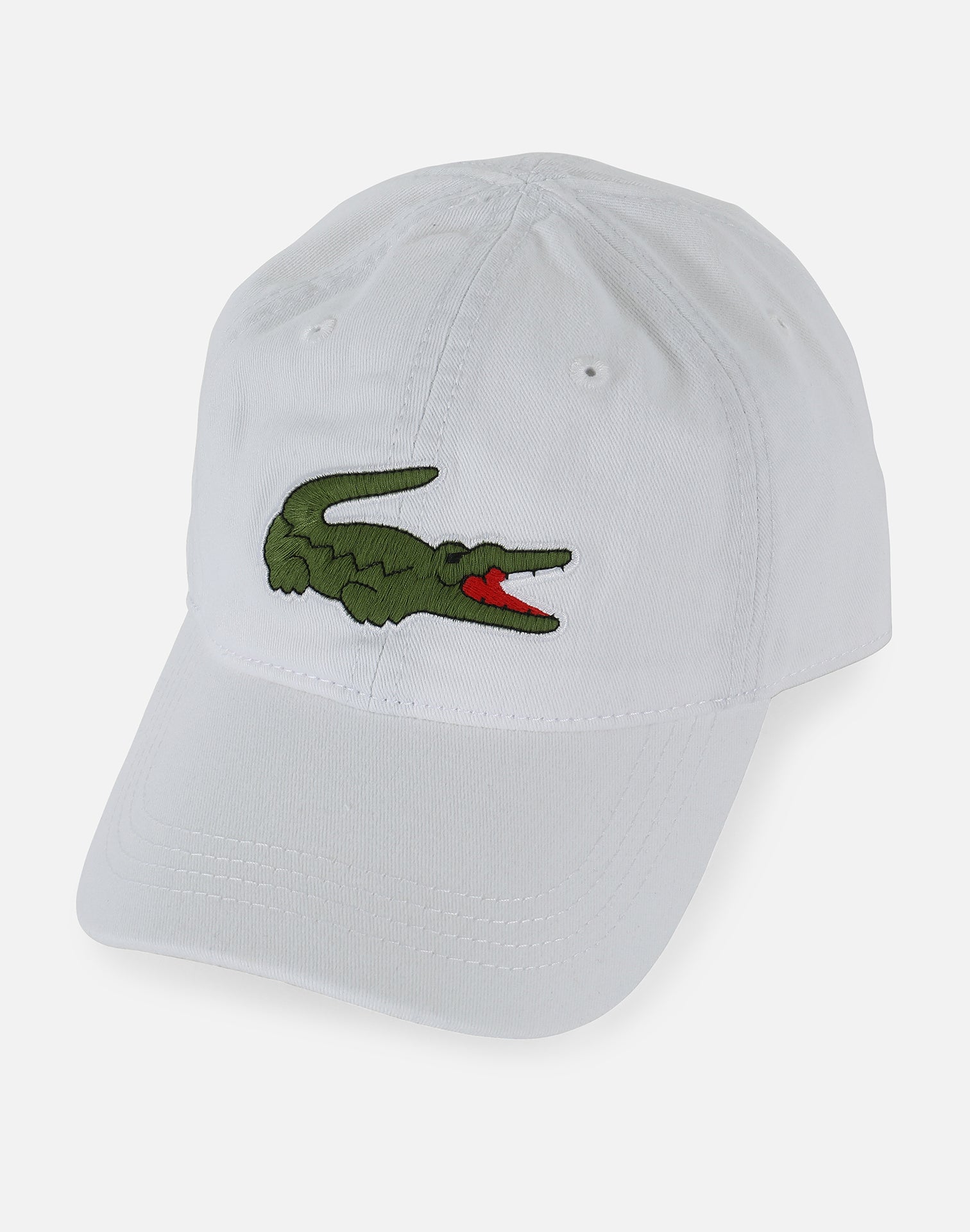 Lacoste Big Croc Gabardine Dad Cap