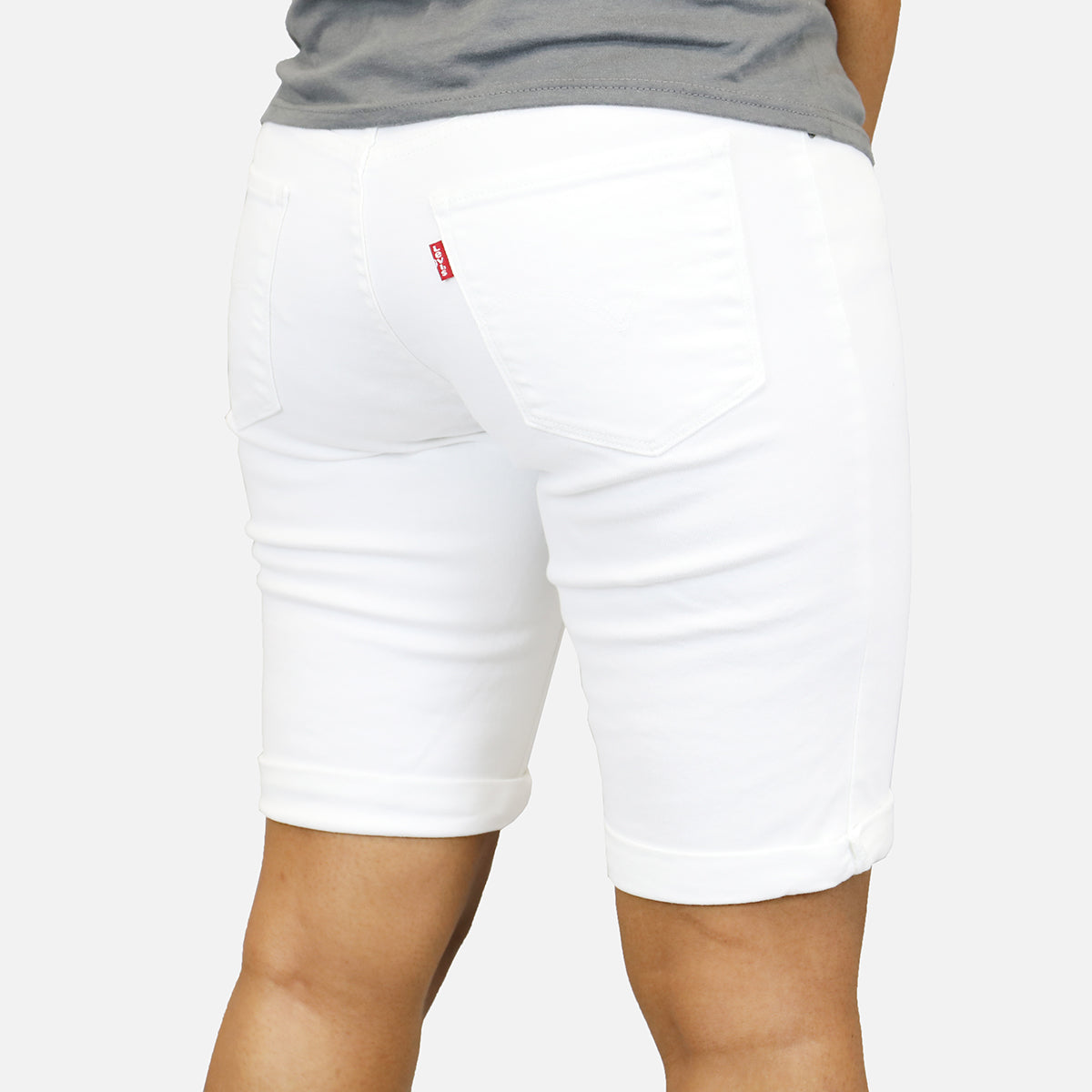 Levi's Bermuda Shorts (Soft Clean White)