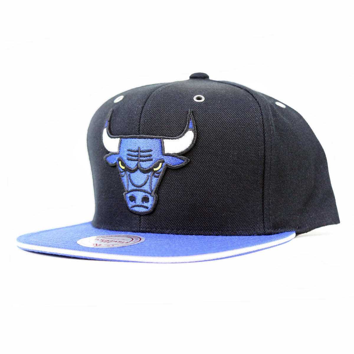 Mitchell & Ness Chiacgo Bulls 14 Snapback Hat (Black/Blue)
