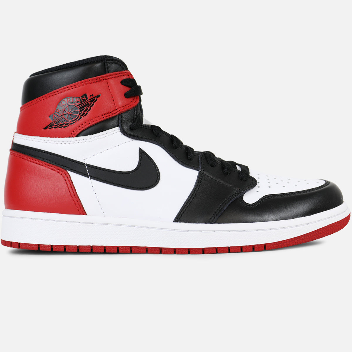 Jordan Air Jordan 1 High OG 'Black Toe' (Black/White-Varsity Red)