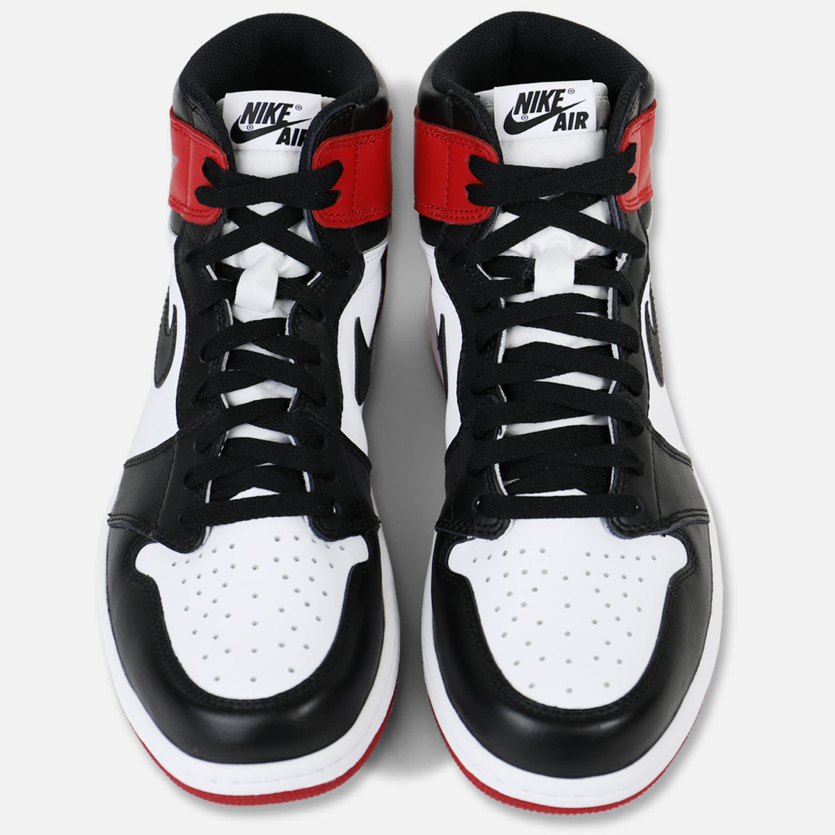 Jordan Air Jordan 1 High OG 'Black Toe' (Black/White-Varsity Red)