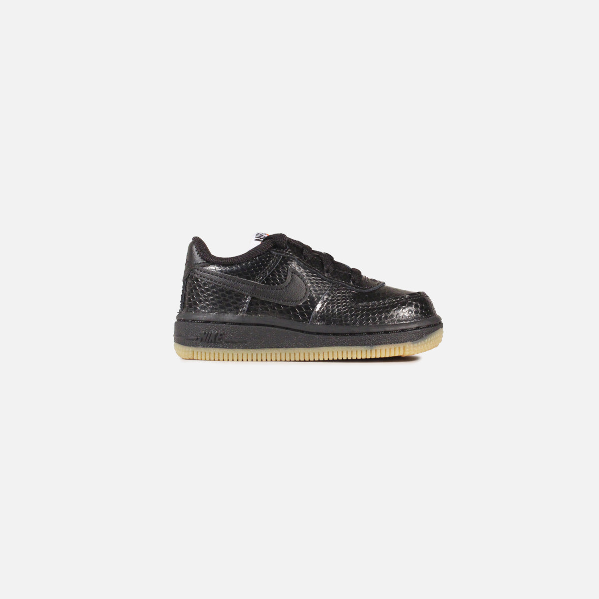 Nike Air Force 1 Toddler (Black/Black-Gum)