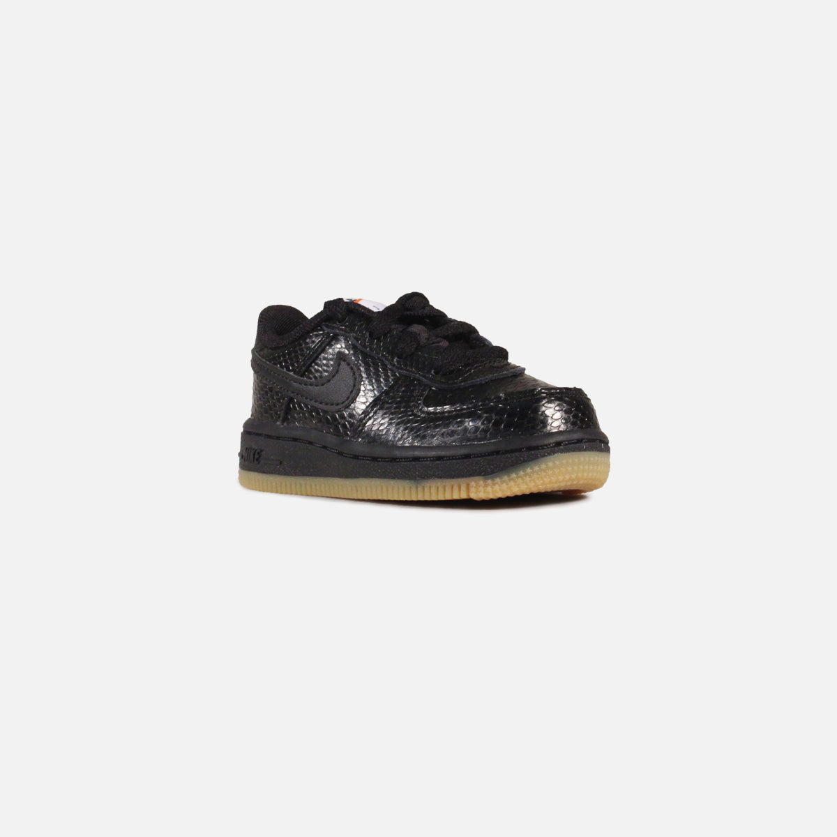 Nike Air Force 1 Toddler (Black/Black-Gum)