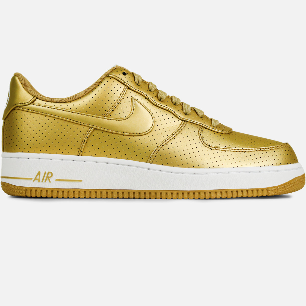Nike Air Force 1 07 LV8 (Metallic Gold/Metallic Gold-White)