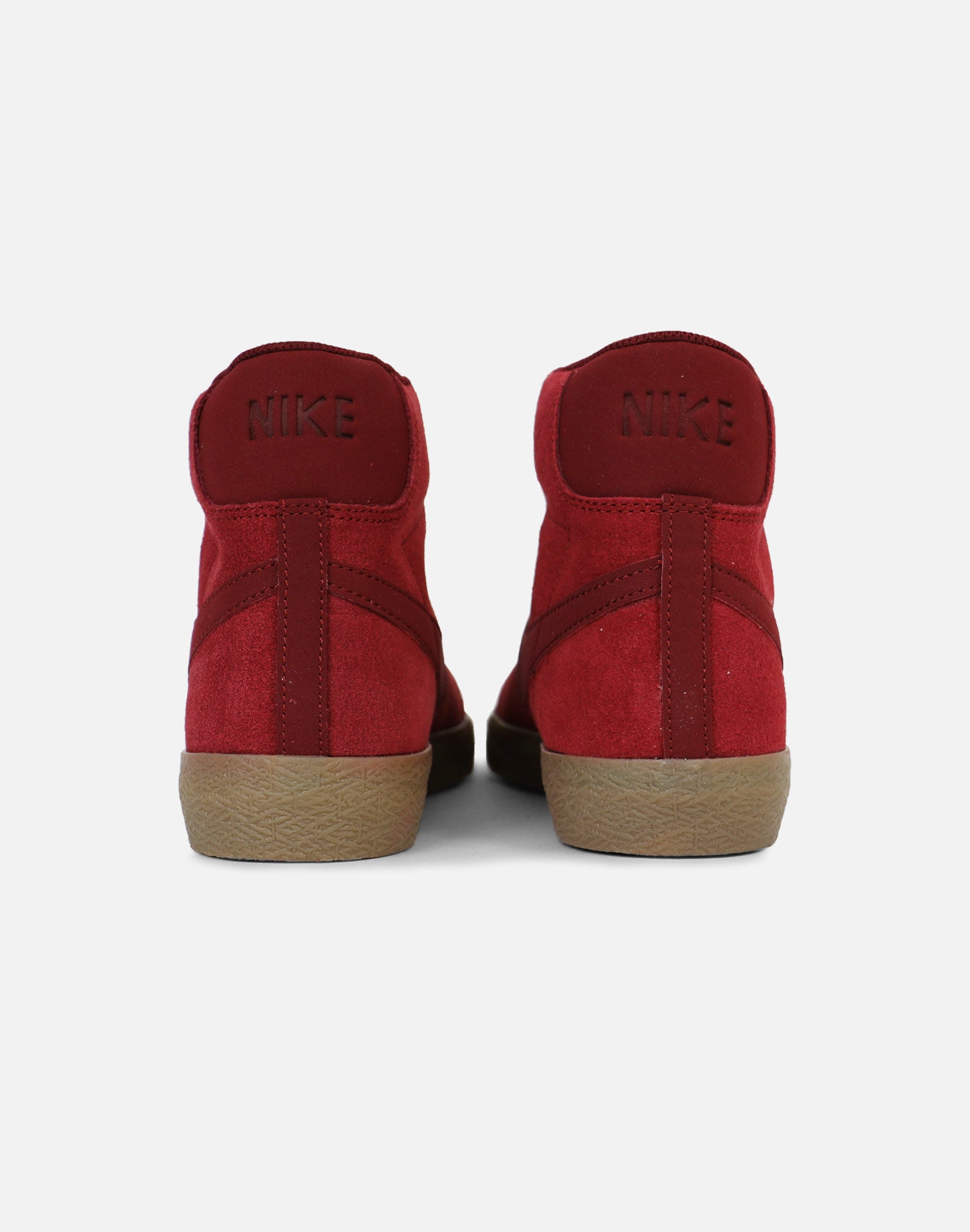 Nike Blazer Mid Grade-School (Red/Gum)