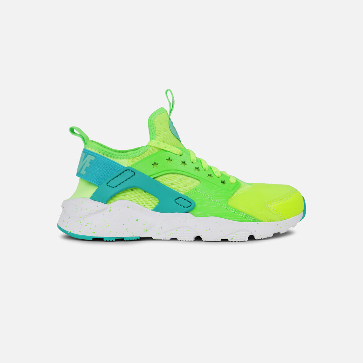 Nike Women's Air Huarache Run Ultra 'Doernbecher Collection' (Volt/Hyper Jade - Electric Green)