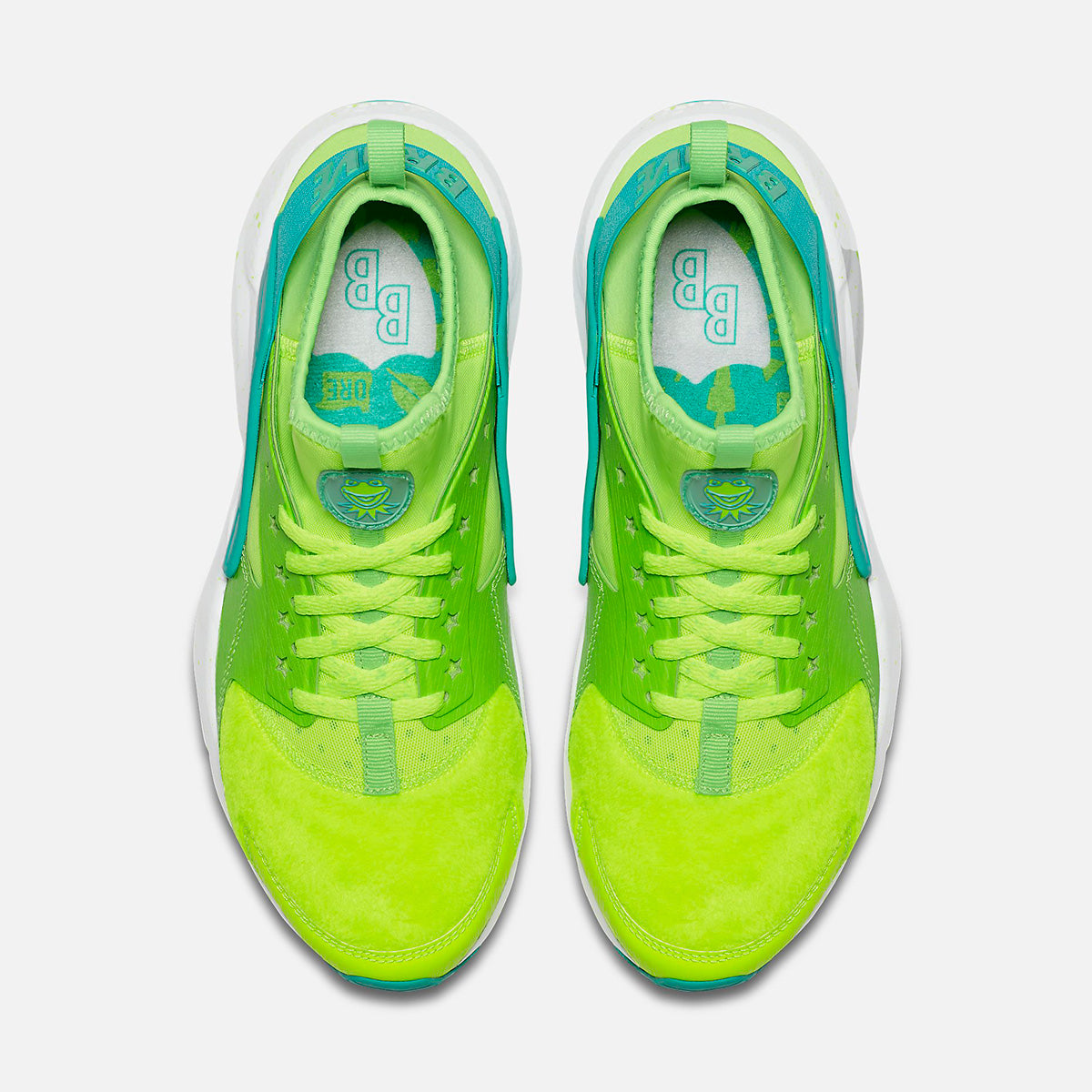 Nike Women's Air Huarache Run Ultra 'Doernbecher Collection' (Volt/Hyper Jade - Electric Green)