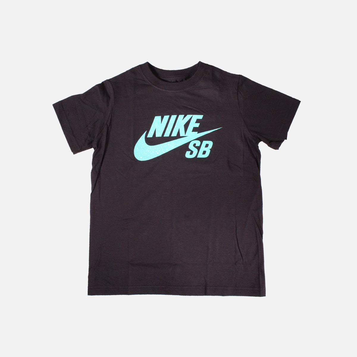 Nike SB Logo Tee (Black/Aqua)