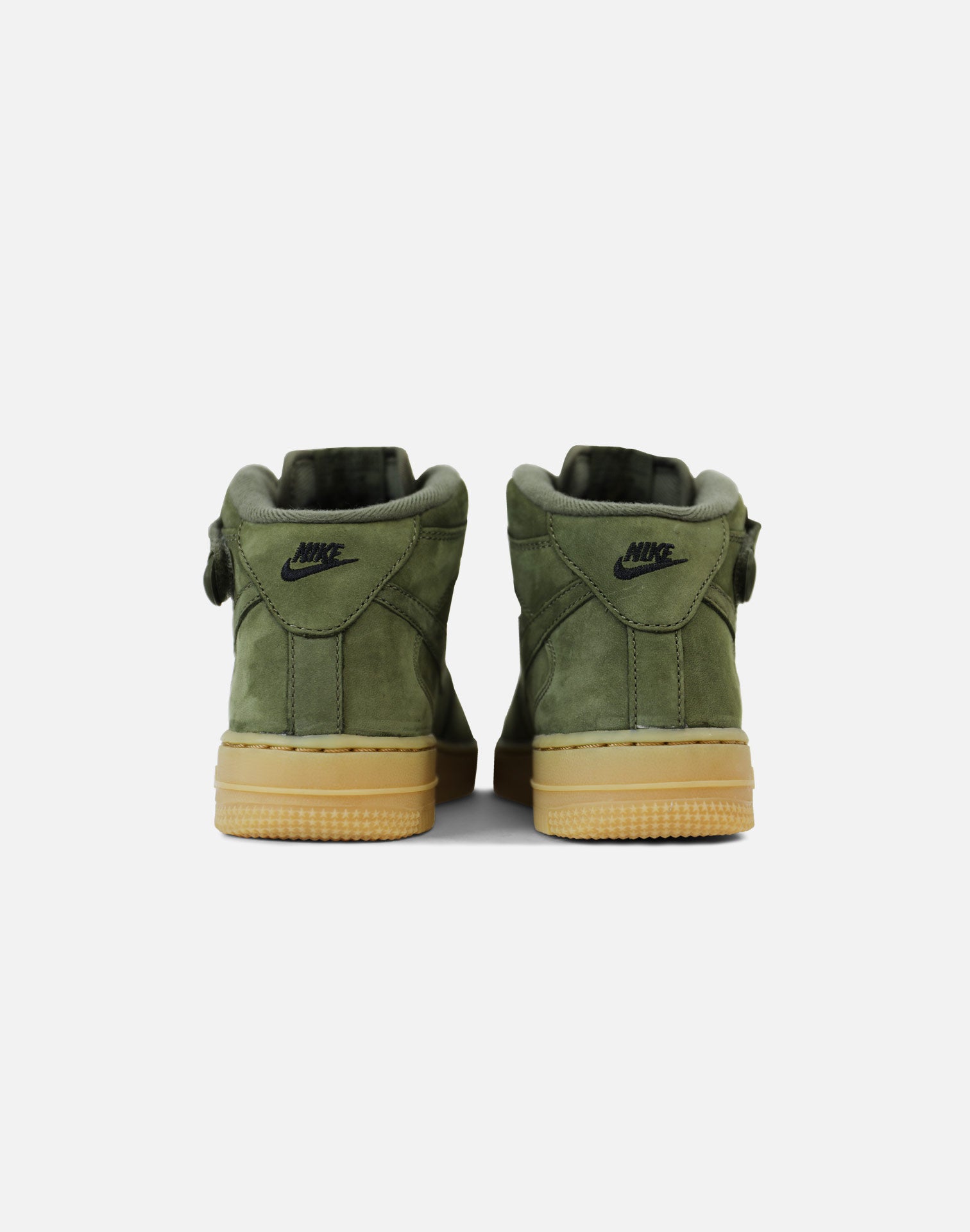 Nike Air Force 1 Mid Pre-School (Olive/Gum)