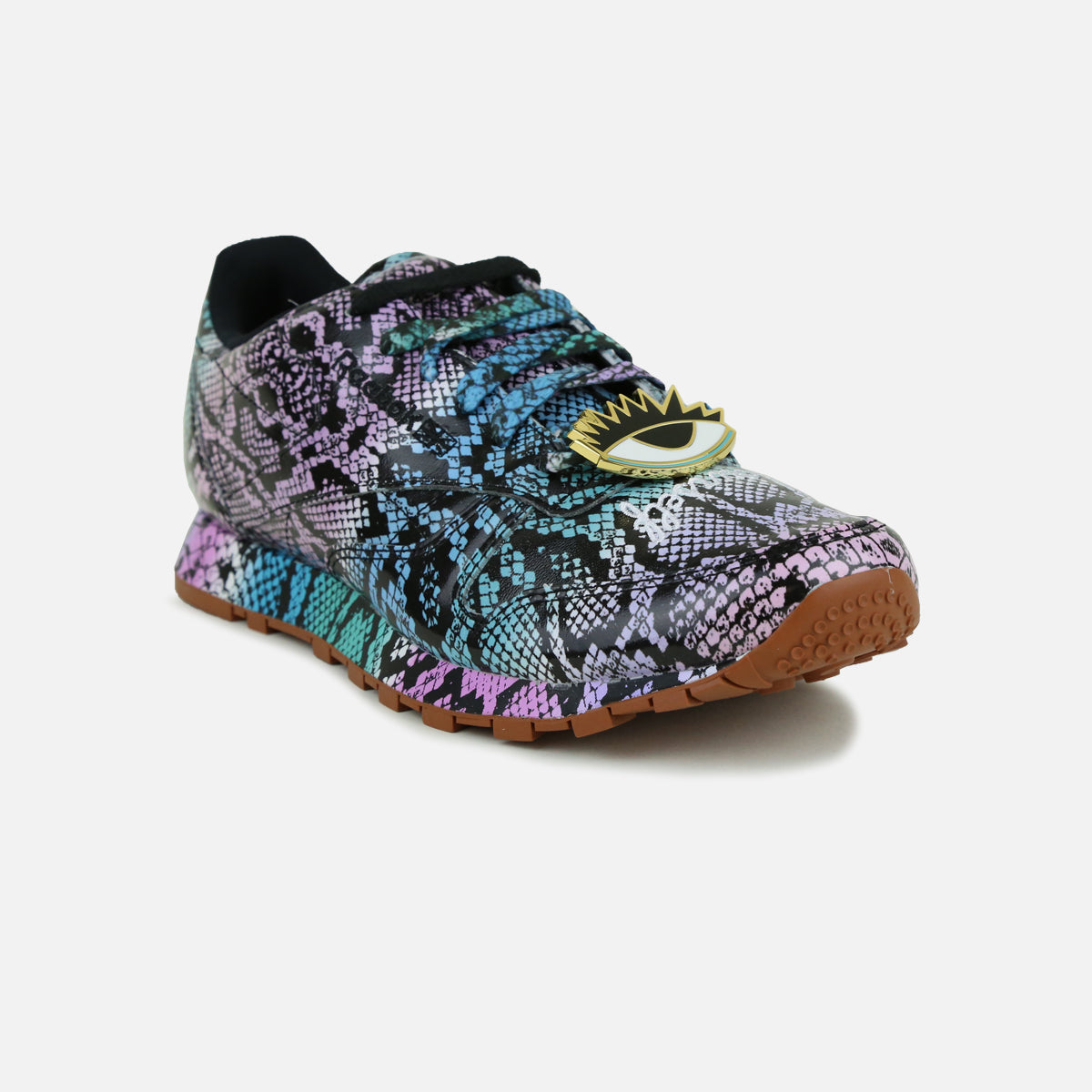 Reebok x Melody Ehsani Classic Leather Lux (Blushy Pink/Crisp Purple-Timeless Teal-Dash Blue)